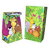 RTD-1314 - Zoo Animal Party Paper Goody Bags - Treat Sacks