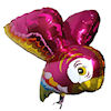 RTD-1508 - 28 inch 3D Flying Parrot - Mylar Balloon