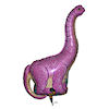 RTD-1516 - 43 inch Pink Brontosaurus Dinosaur Mylar Balloon