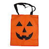 RTD-1533 - Jack-o-Lantern Pumpkin Halloween Fabric Trick-or-Treat Bags