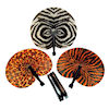RTD-1660 - Jungle Safari Zoo Animal Print Folding Fan
