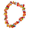 RTD-1706 - Polyester Ruffle Flower Leis
