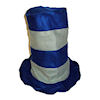 RTD-1731 - Felt Stovepipe Hat - Blue, Gray