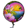 RTD-1753 - 18 inch Tropical Luau Party Mylar Balloon
