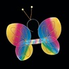 RTD-1861 - Rainbow Butterfly Wings and Antennae