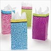 RTD-2055 - Colored Safari Animal Print Treat Bags
