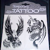 RTD-2061 - Eagle and Dragon 2-pack Temporary Tattoos