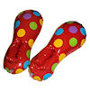 RTD-2062 - Pair of Inflatable Clown Shoes for Kids or Adults