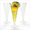RTD-2221 - Plastic Clear Champagne Flute