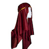 RTD-2389 - Maroon Polyester Nativity Hat for Children