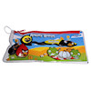 RTD-2450 - Angry Birds Soko Black Bird Toothbrush w/ Cap in PVC Pouch