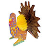 RTD-2465 - Farm Turkey Barnyard Table Centerpiece
