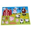 RTD-2474 - 12-pack of Farm Barnyard Make A Scene Sticker Sheets