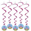 RTD-2530 - Princess Party Dangling Swirl Decorations